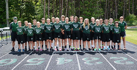 TFS middle school cross country team excels at North Ga Championships